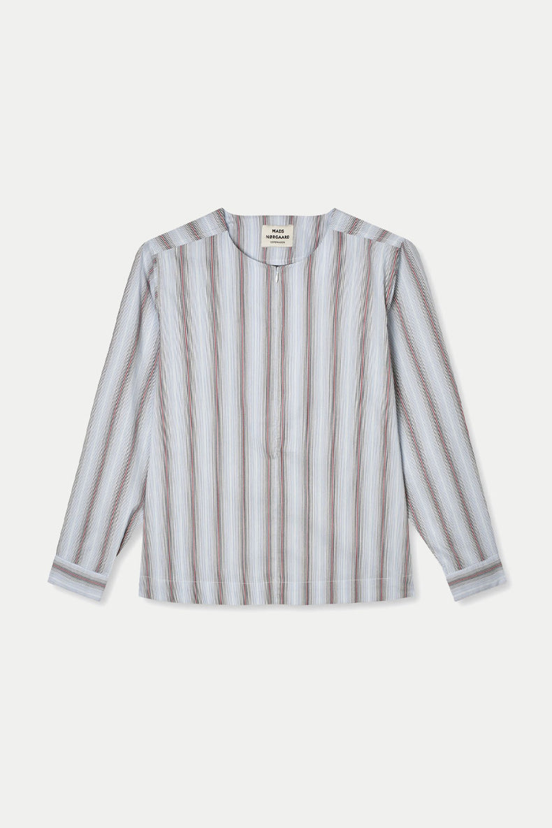 Mads Nørgaard Shadow Pinstripe Winery Dana Poplinda Shirt