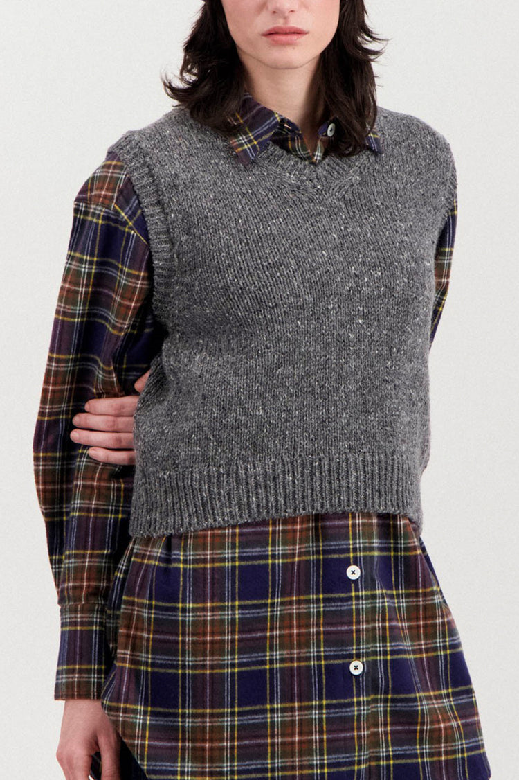 Howlin Charcoal Lost My Sleeves Jumper