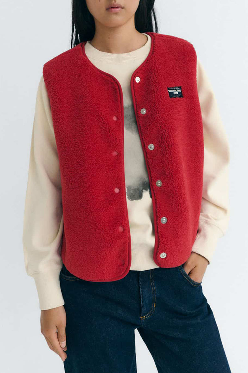 Thinking Mu Red Jay Vest