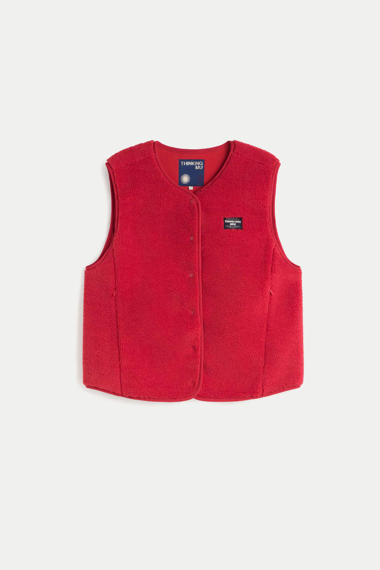Thinking Mu Red Jay Vest