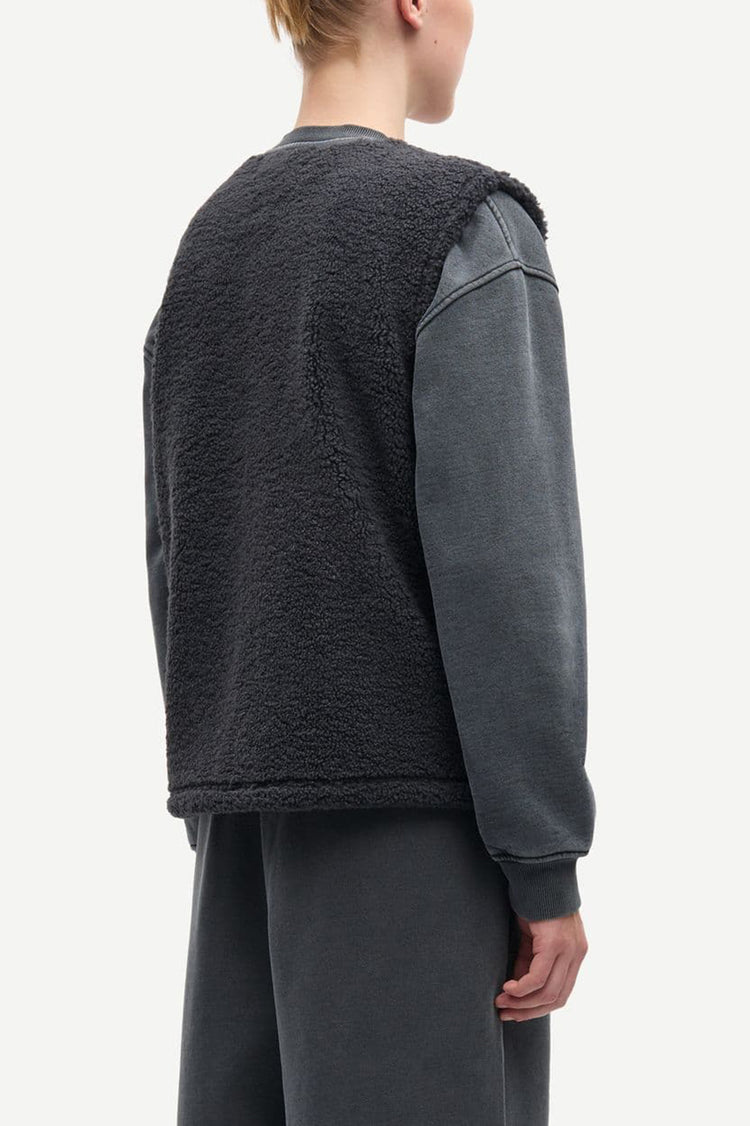 Samsøe Samsøe Charcoal Art Saautumns Vest