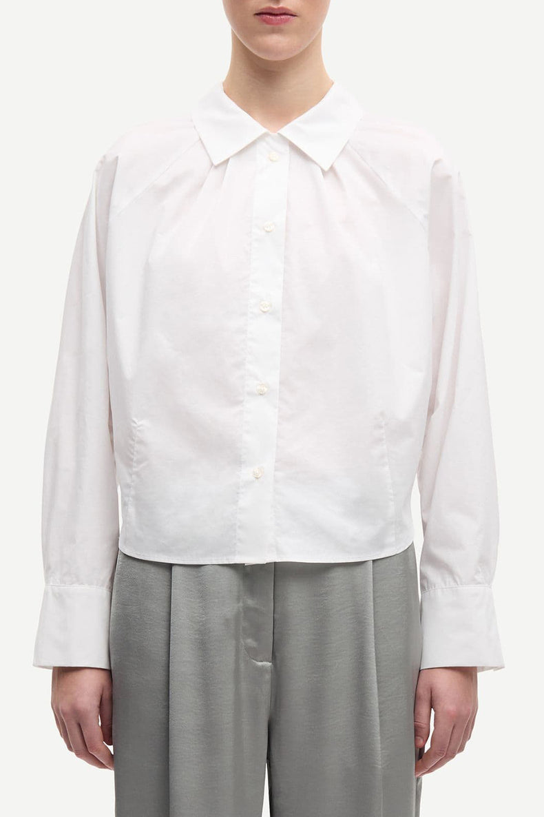 Samsøe Samsøe White Sakya Shirt