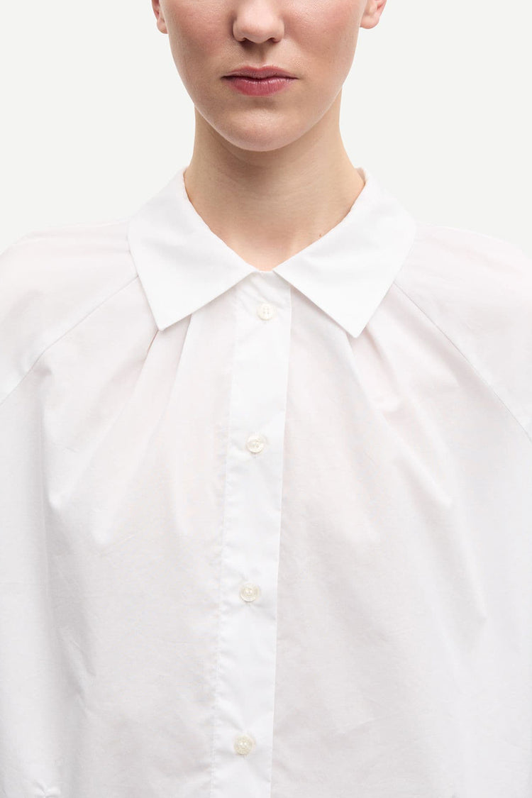 Samsøe Samsøe White Sakya Shirt