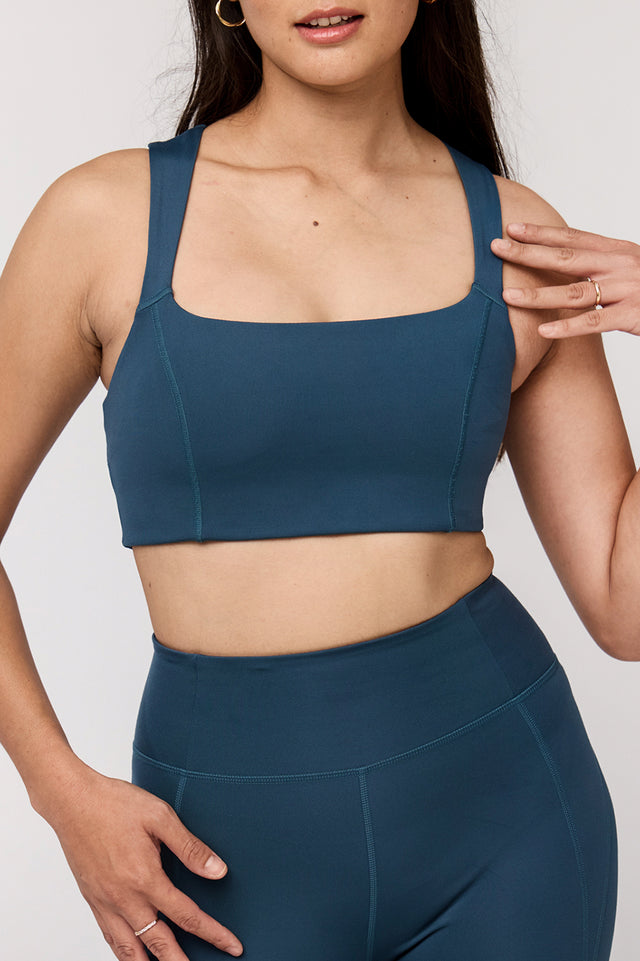 Girlfriend Collective Ink Natalie Seamed Bra