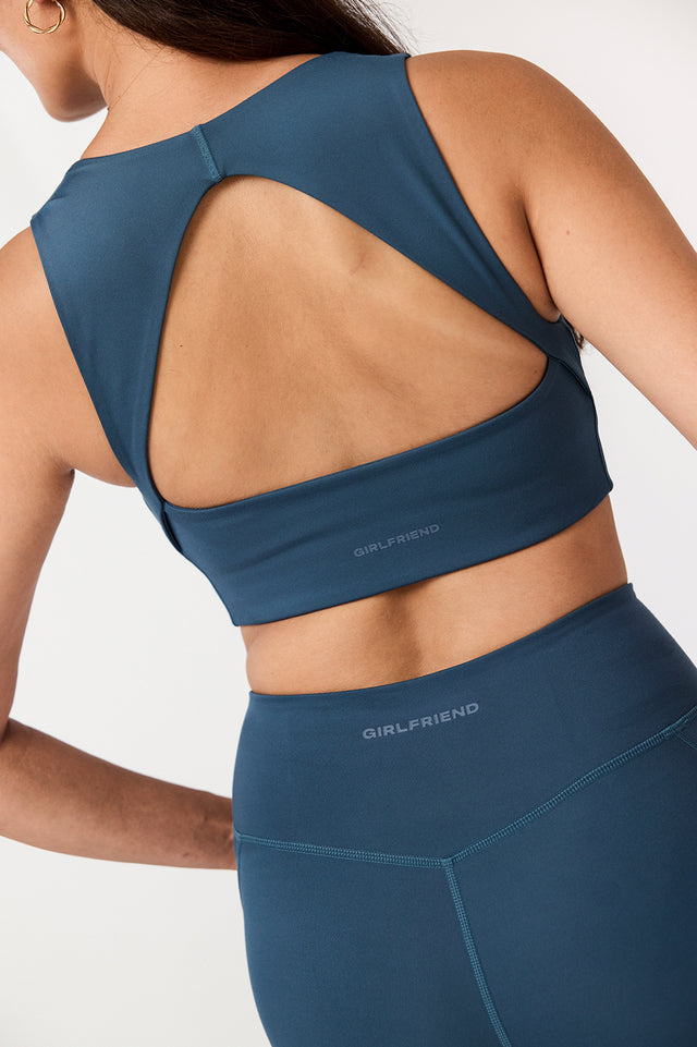 Girlfriend Collective Ink Natalie Seamed Bra