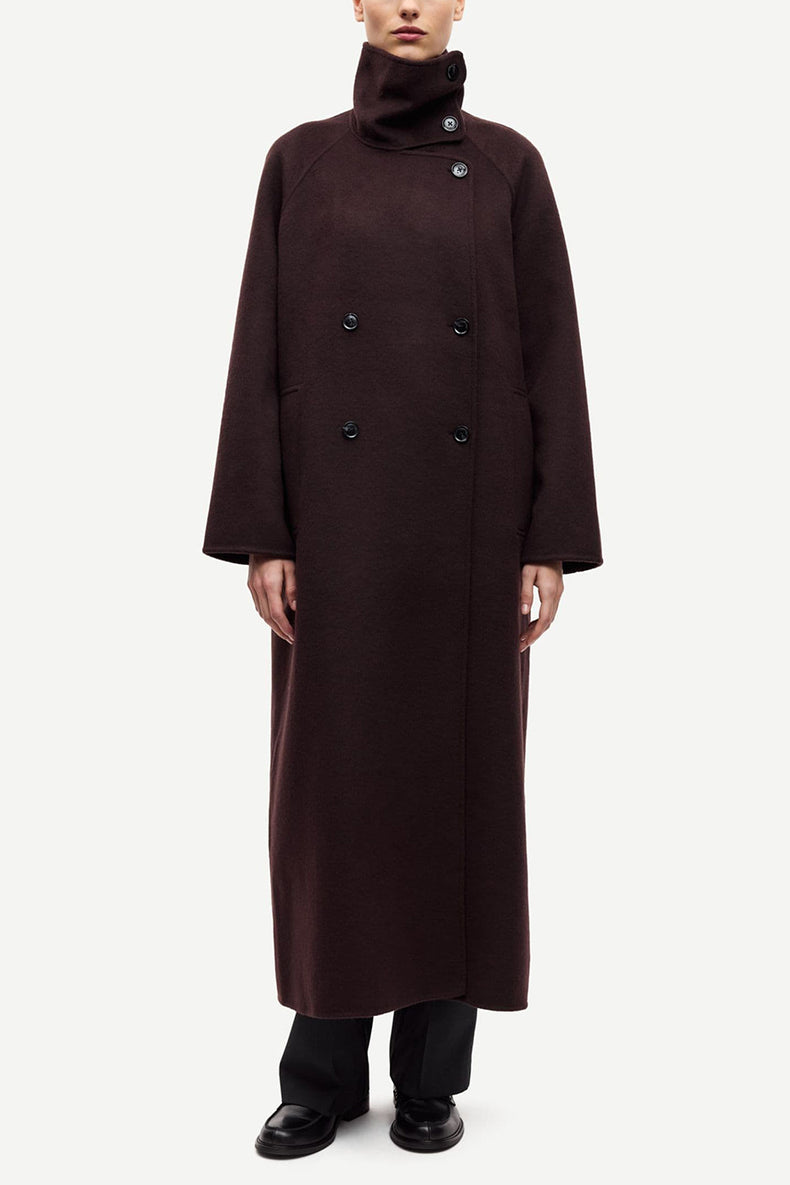 Samsøe Samsøe Black Coffee Sahanne Coat