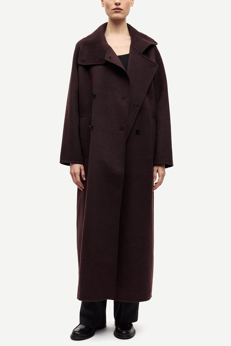 Samsøe Samsøe Black Coffee Sahanne Coat