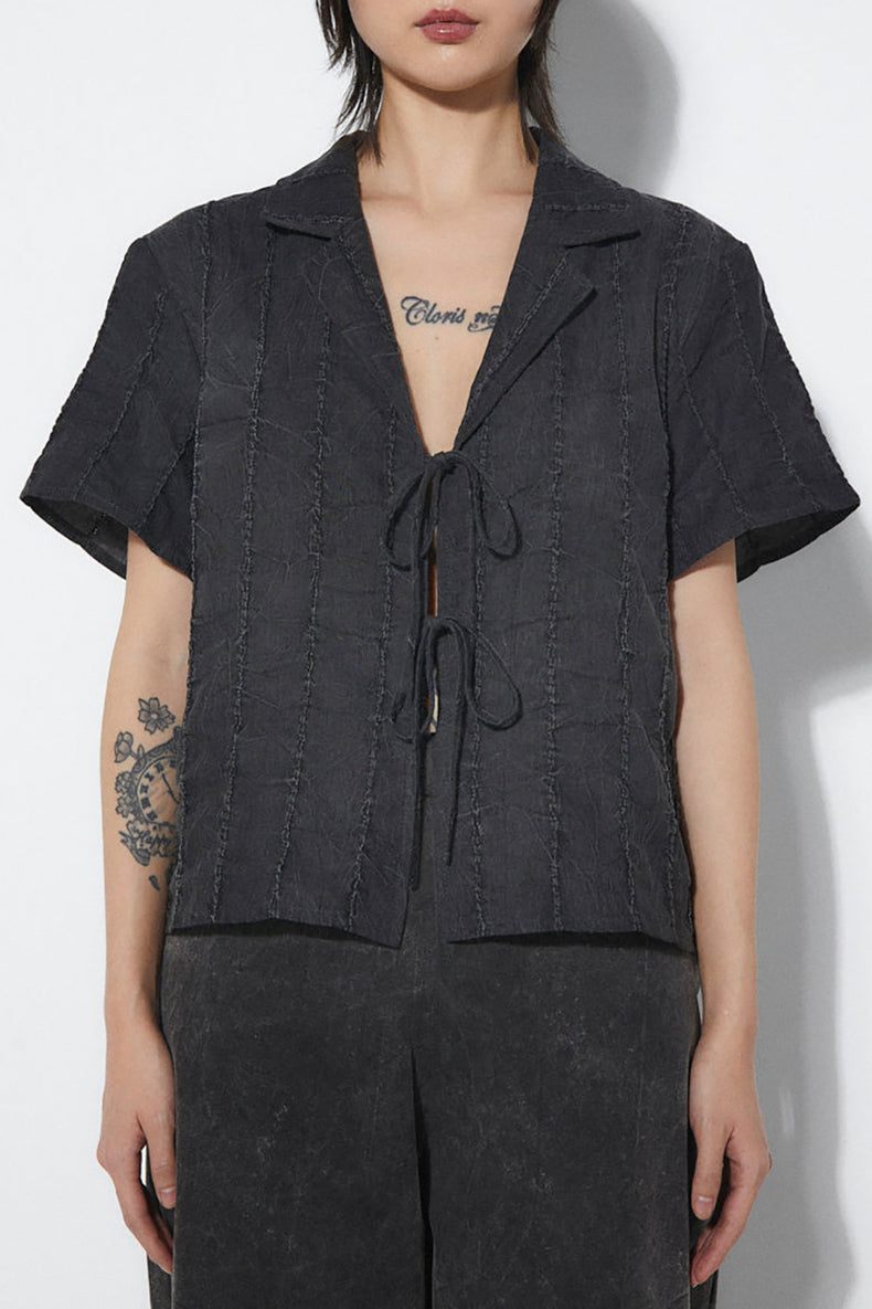 Vintage Black Doreen Top