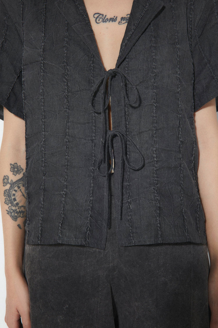 Vintage Black Doreen Top