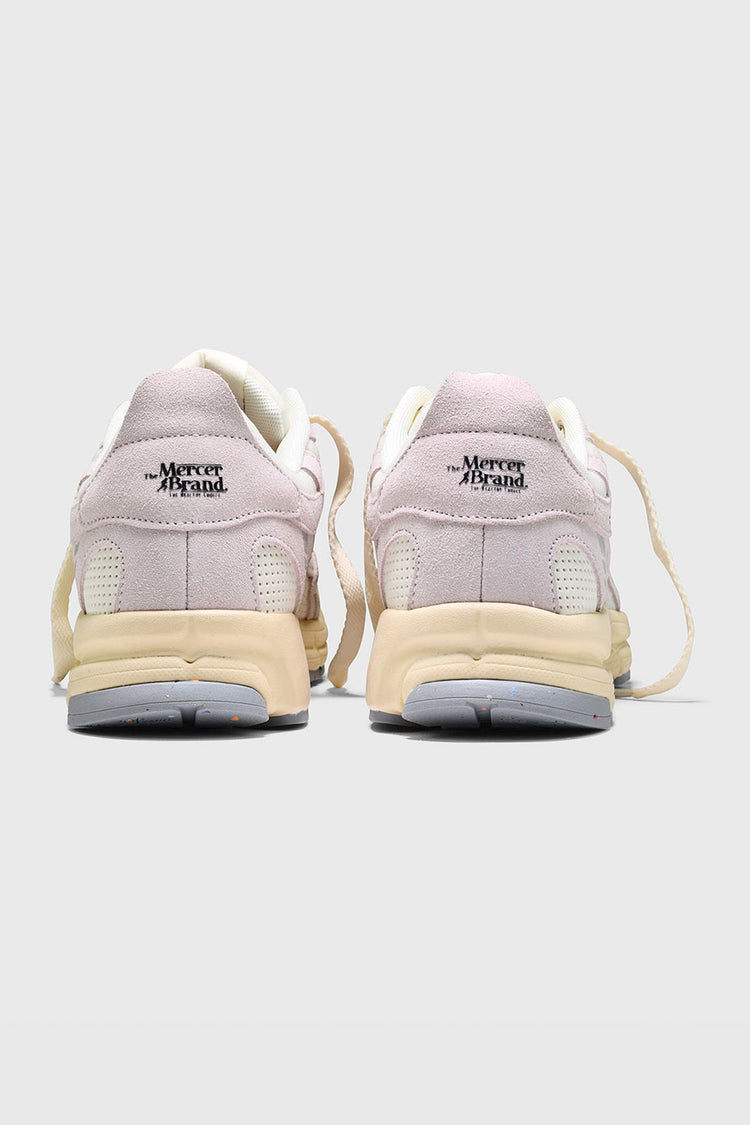 The Mercer Brand Pink The Re-Run Vintage Suede Trainers Womens