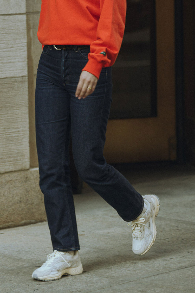 The Mercer Brand Pink The Re-Run Vintage Suede Trainers Womens