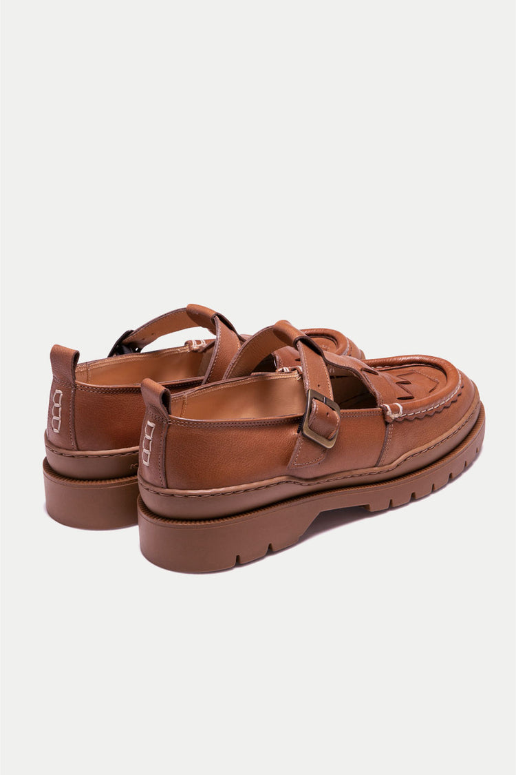 Kleman Cognac Rade Oak TR Mary Janes