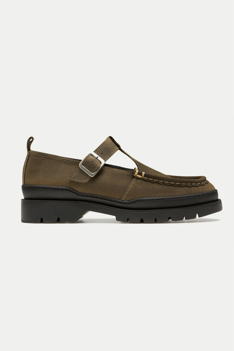 Kleman Khaki Rade EC Mary Janes