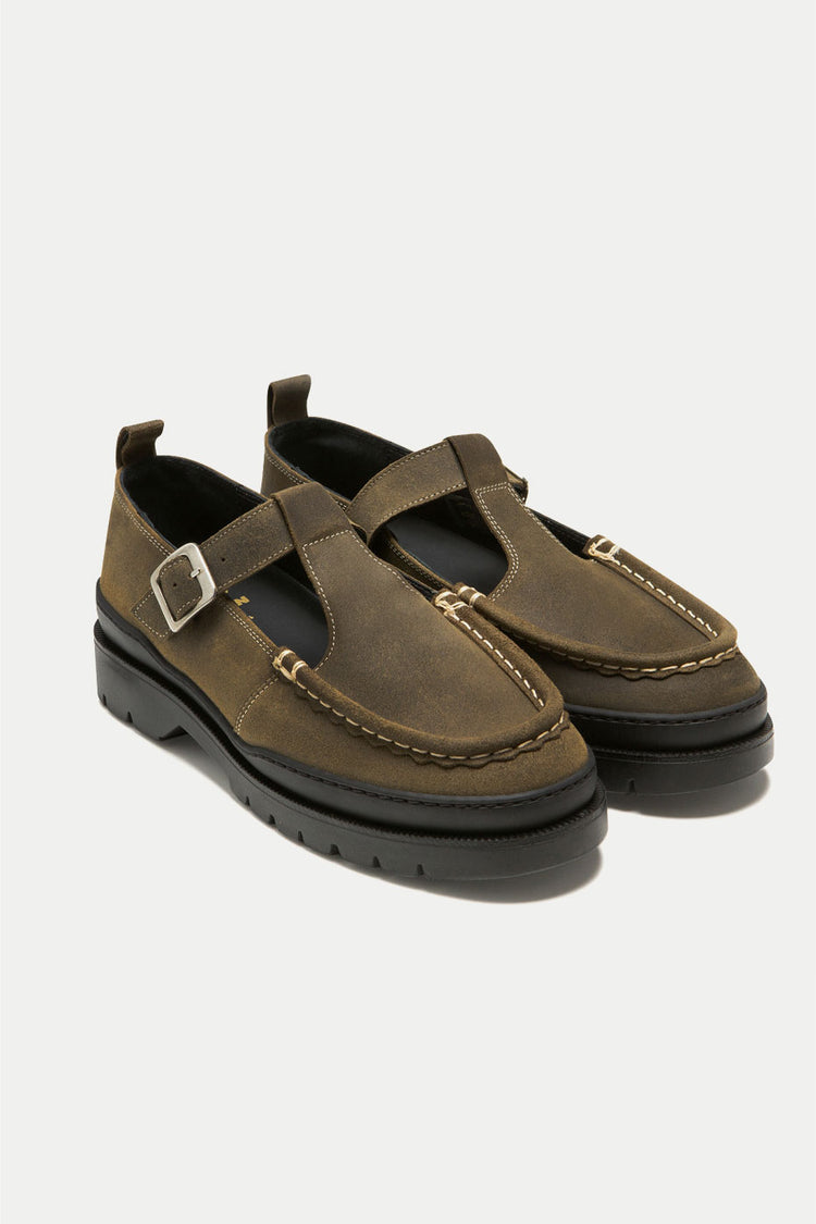 Kleman Khaki Rade EC Mary Janes