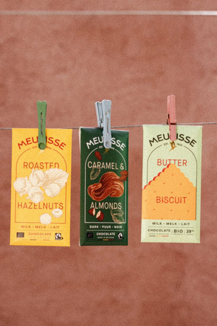 Meurisse Milk Chocolate Roasted Hazelnuts 100g