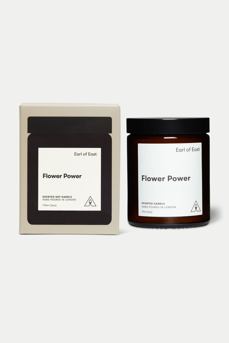 Earl Of East Flower Power Medium Candle