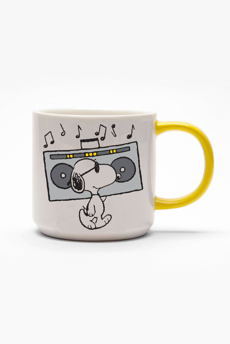 Magpie Peanuts Music Is Life Mug