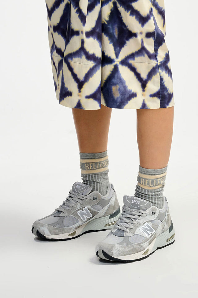 Bellerose Heather Grey Vrel Crew Socks