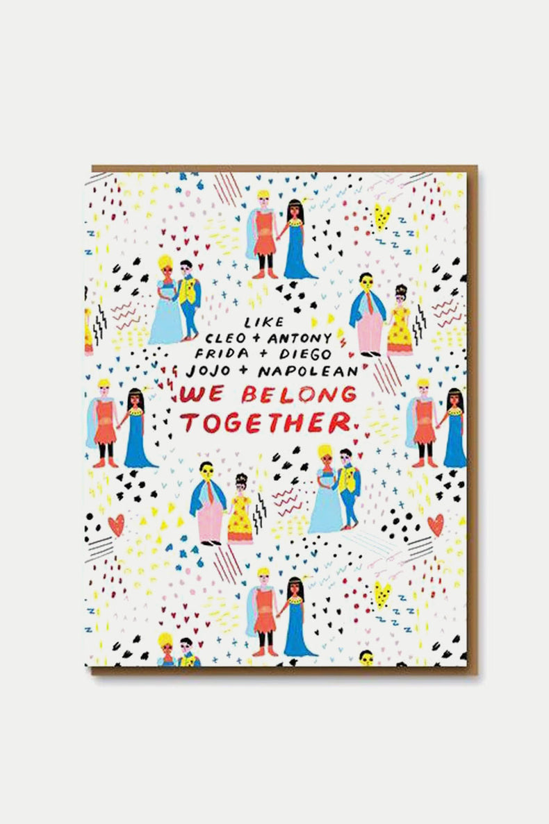 1973 Lovers Through History Greeting Card