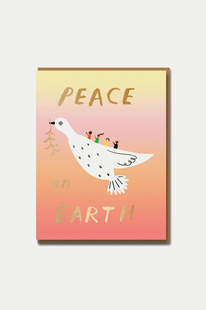 1973 Peace Bird 2 Card