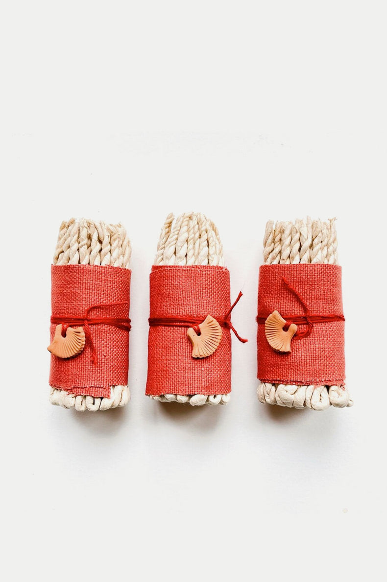 Parigotte Hand Rolled Cedar Rope Incences