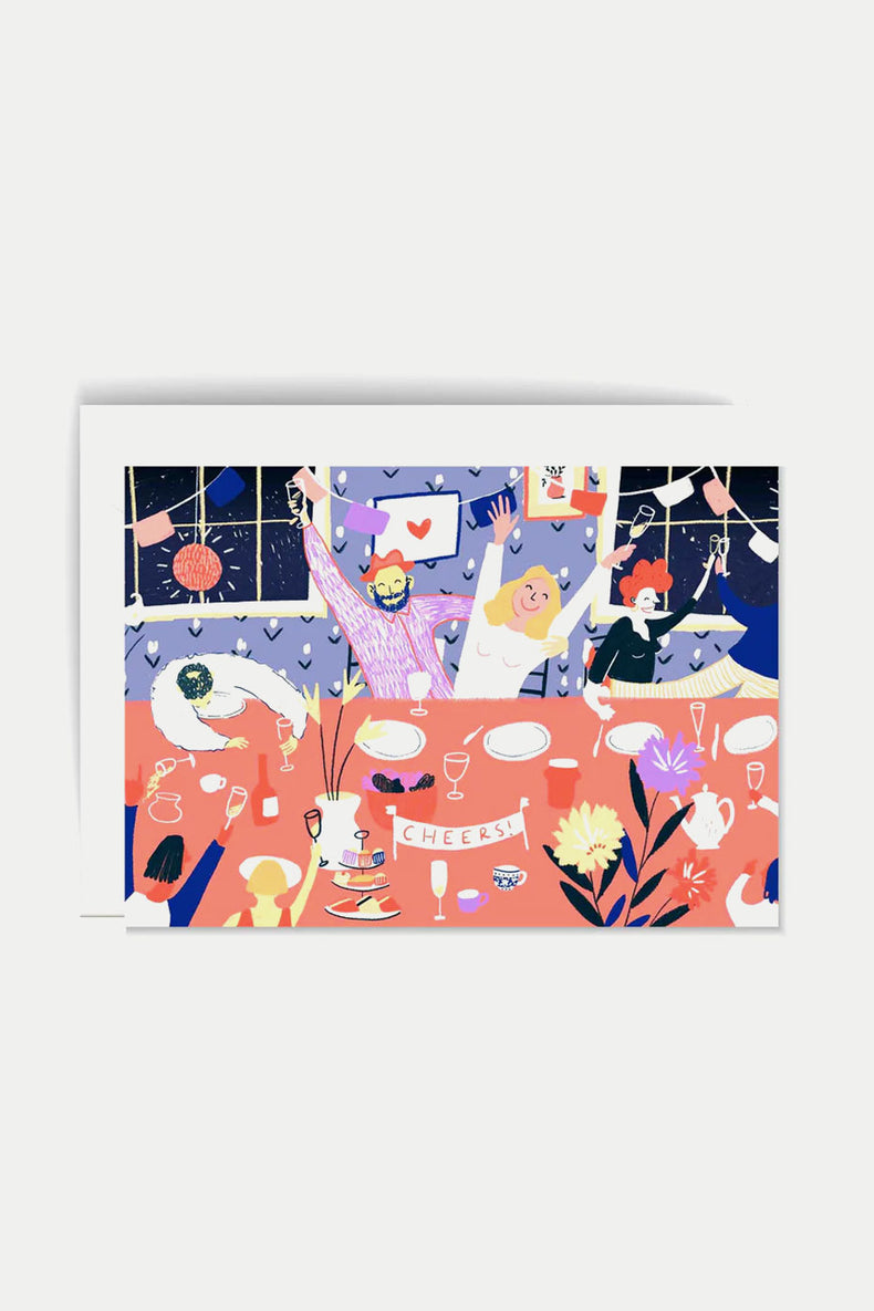 Icka Wedding Cheers Card