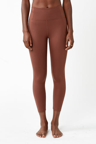 Valley Brown High Rise 7/8 Leggings – Aida Shoreditch