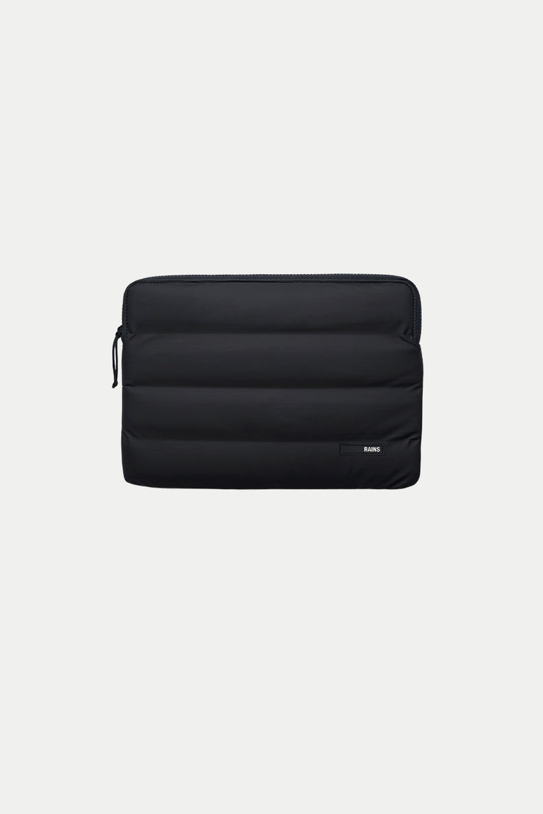 Rains Black Laptop Quilted Cover 11''