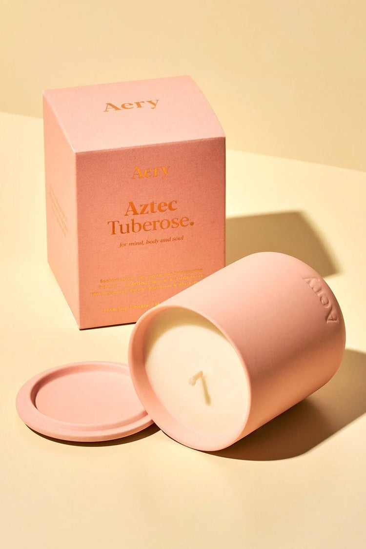 Aery Aztec Tuberose Scented Candle
