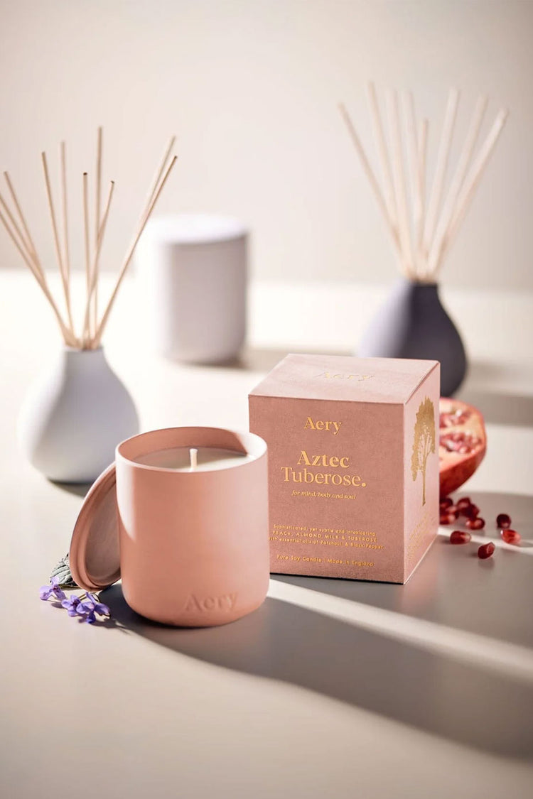 Aery Aztec Tuberose Scented Candle