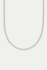 Silver Infinity Chain Necklace