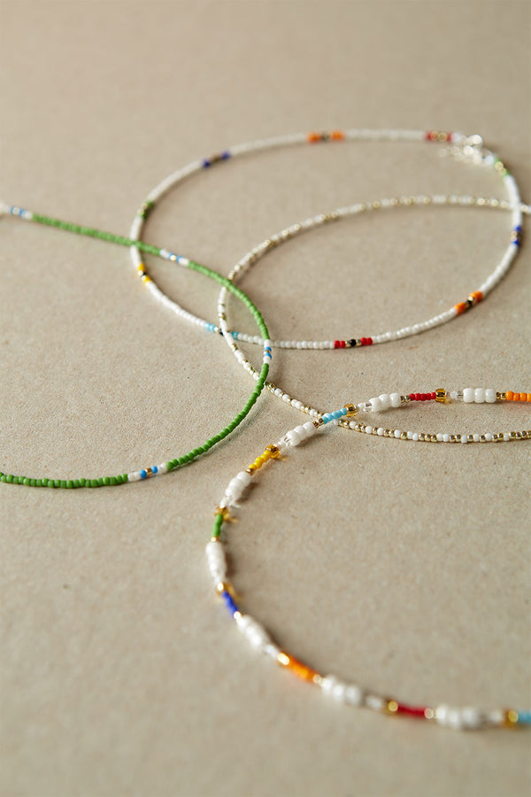 Colourful Boho Beaded Necklace