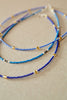 Sapphire Blue & Gold Bead Necklace