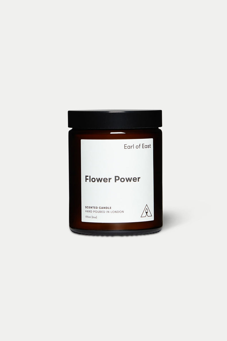 Earl Of East Flower Power Medium Candle