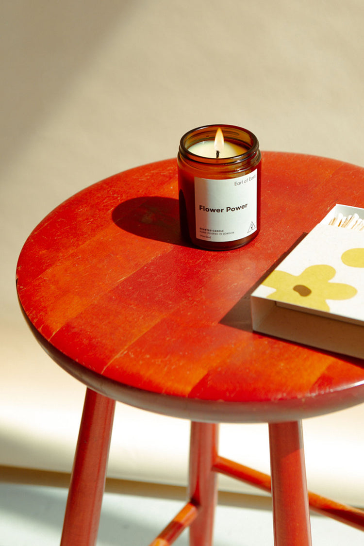 Earl Of East Flower Power Medium Candle