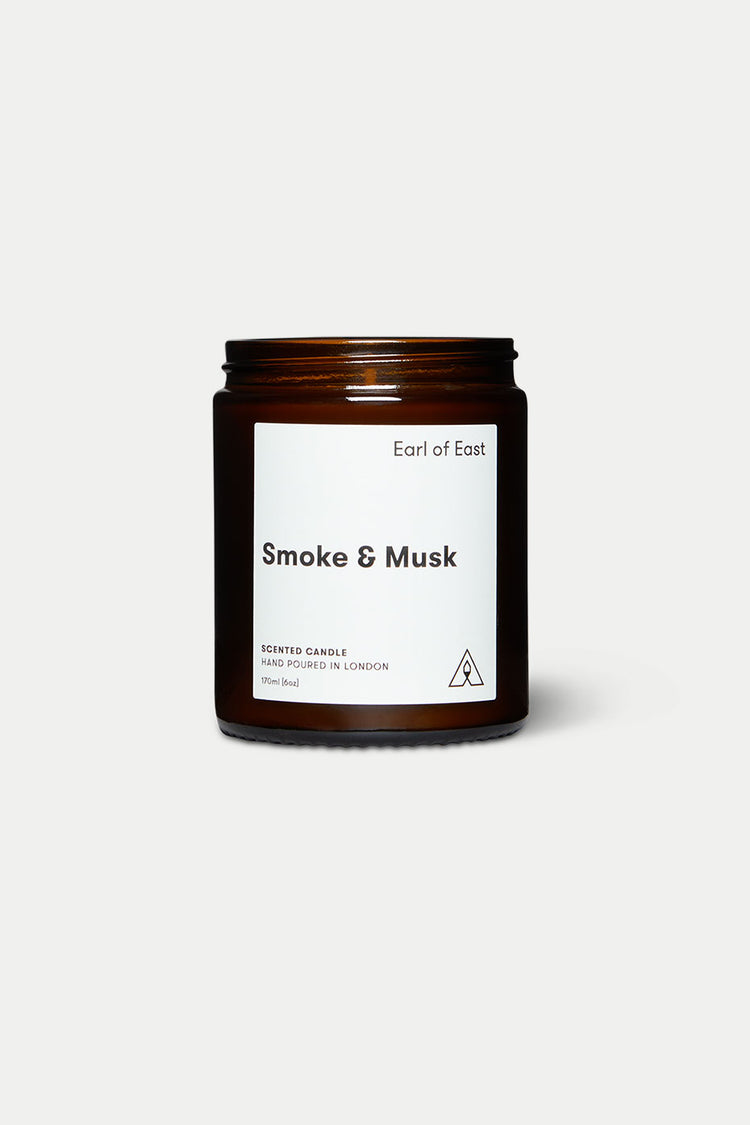 Earl Of East Smoke & Musk Medium Candle