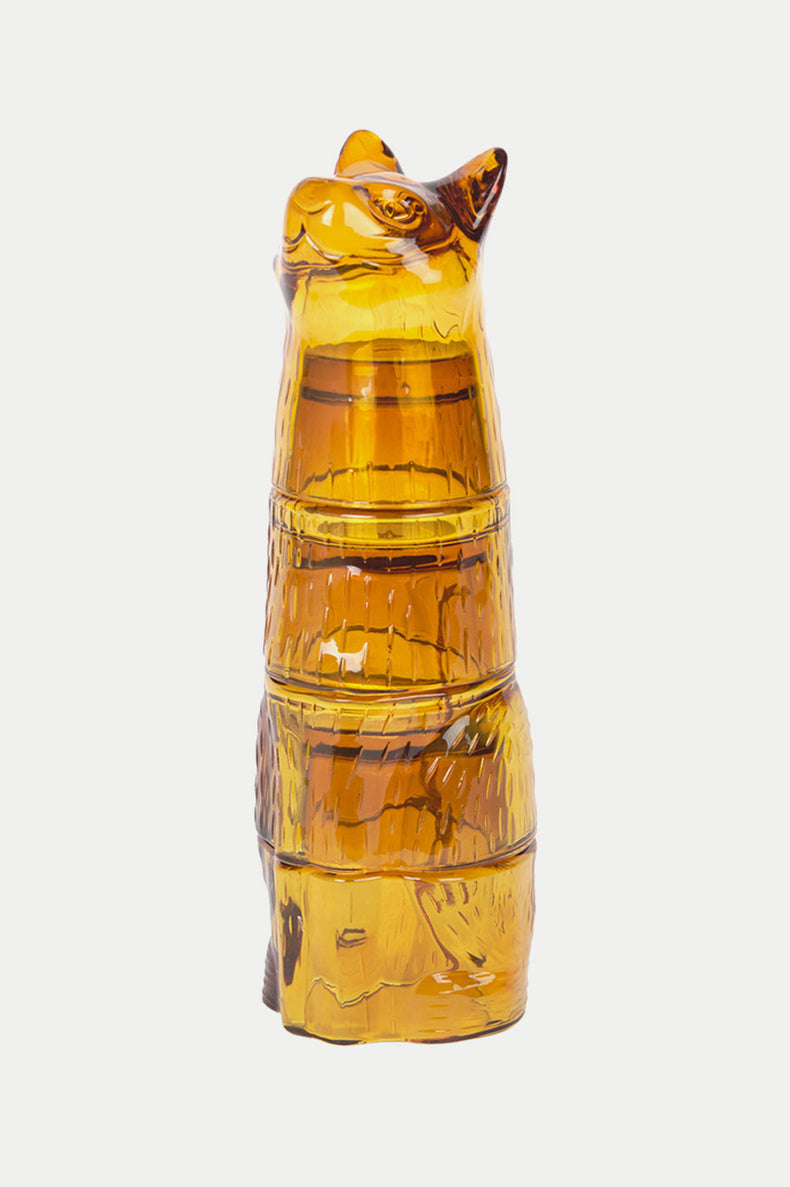 DOIY Ginger Kitty Stackable Glasses