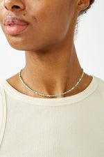 Mix Turquoise Beaded Necklace