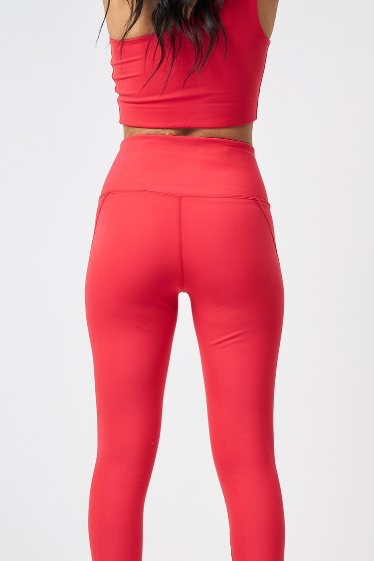 Cherry High Rise 7/8 Leggings