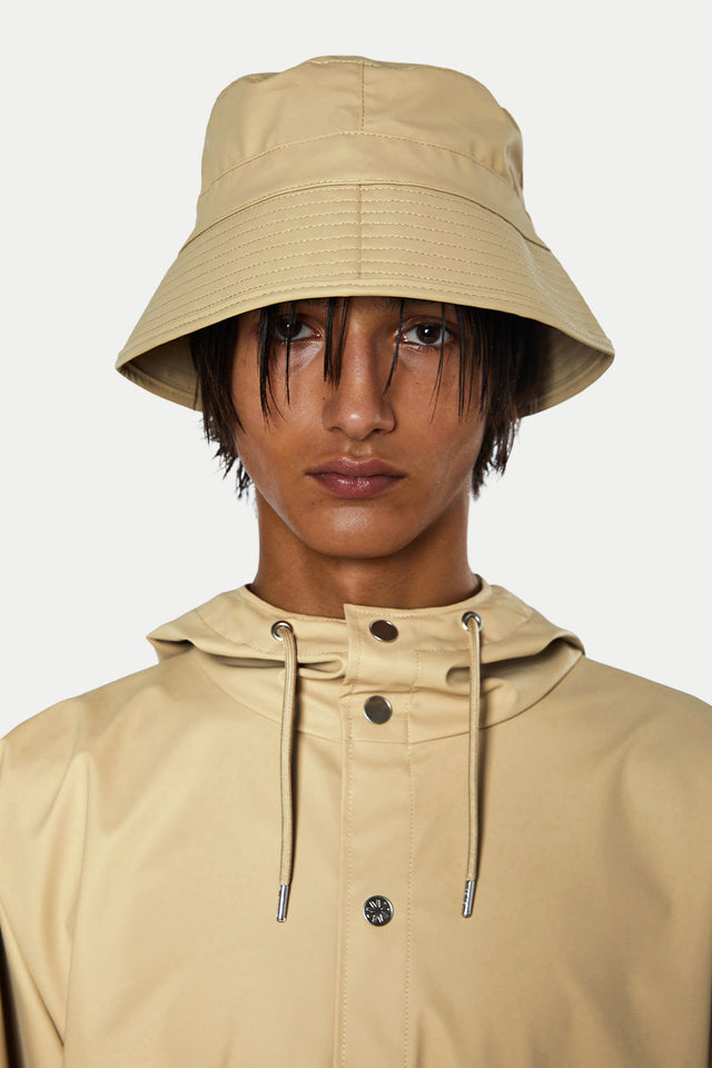 Beige Bucket Hat