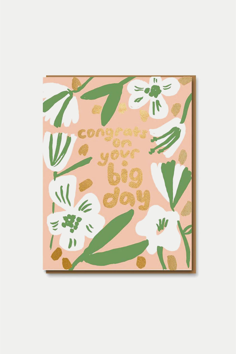 1973 Big Day Congrats Card 