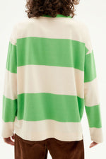 Green Stripes Loro Emily T-Shirt