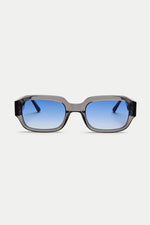 Grey Crystal Blue Downey Sunglasses