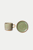 Moss Green Chef Ceramics Cup and Saucer