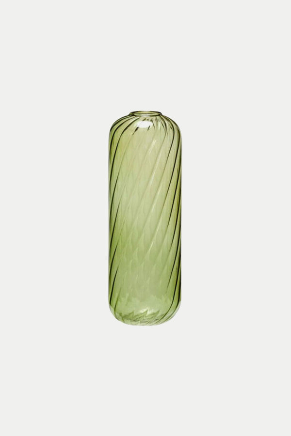 Green Fleur Vase Large