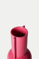 Hot Pink Ceramic Vase