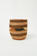 Geometric F Fine Weave Basket S