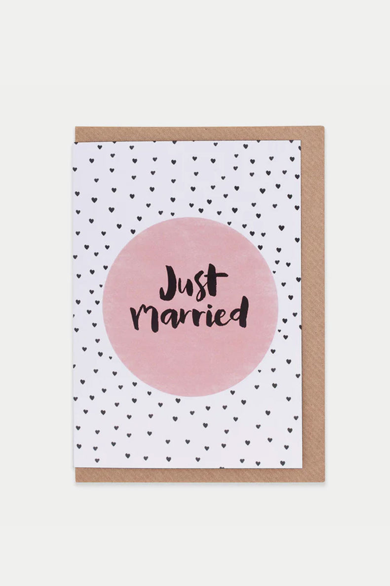 Just Married Card