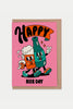Happy Beer Day Greetings Card