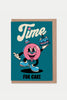 Time For Cake Greetings Card